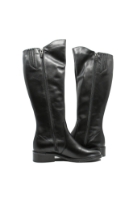 Imagine Cizme damă înalte negre, din piele naturală KOR2956
