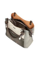 Imagine Geantă mare de mână cu mânere scurte, light grey, colecția Sophia, 42801-146