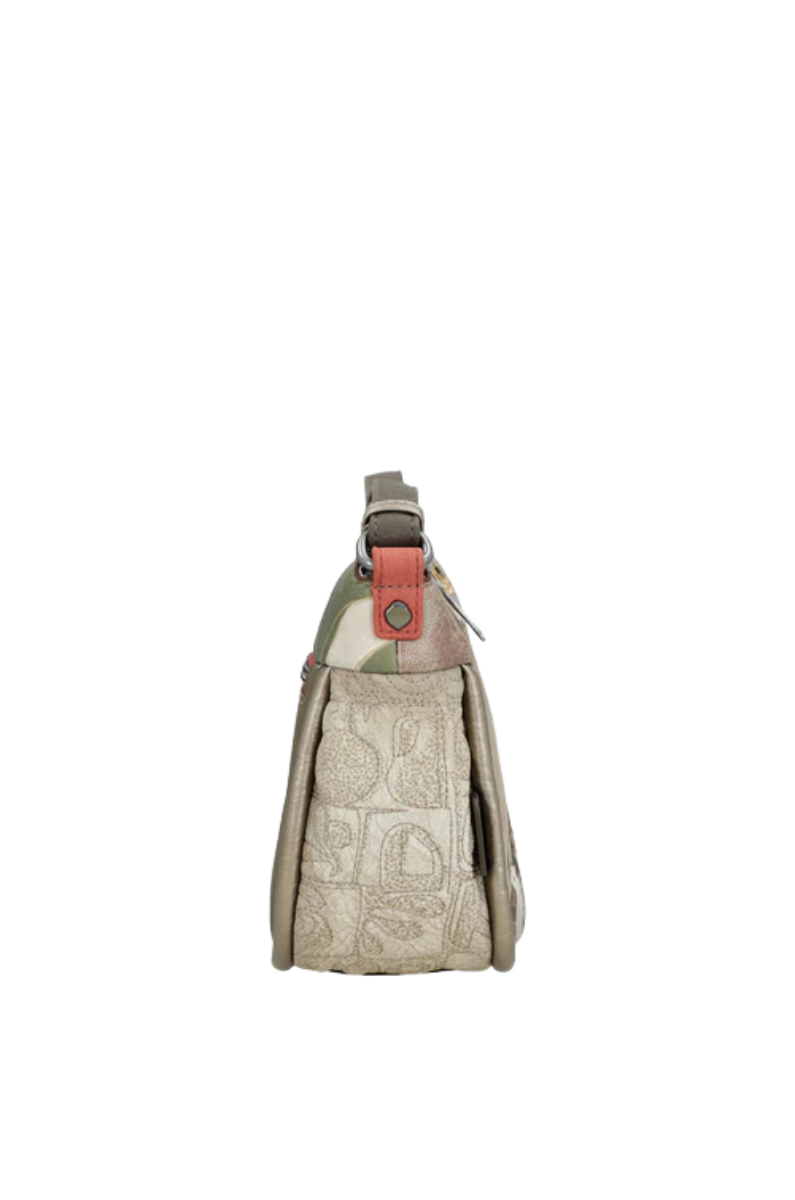 Imagine Poșetă crossbody ovală, bej, colecția Muse, 42703-541