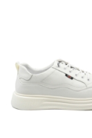 Imagine Pantofi bărbați sport la modă, albi, din piele  naturală FNX27017