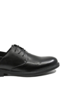 Imagine Pantofi bărbați oxford  la modă, negri, din piele  naturală FNX27001