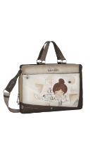 Imagine Servietă mare pentru laptop și documente, maro, colecția Sophia, 42806-116