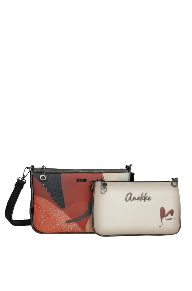 Imagine Poșetă crossbody 2-în-1, maro, colecția Eikon, 42753-265