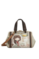 Imagine Geantă de mână cu kiss-lock, light khaki colecția Muse, 42701-009