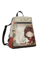 Imagine Rucsac pătrat gri deschis, colecția Muse, 42705-018