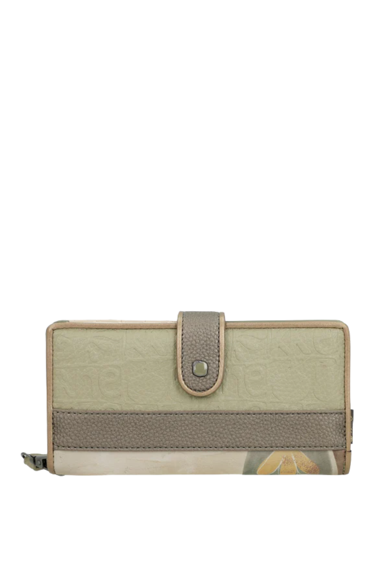 Imagine Portofel mare RFID kaki, colecția Muse 42709-901