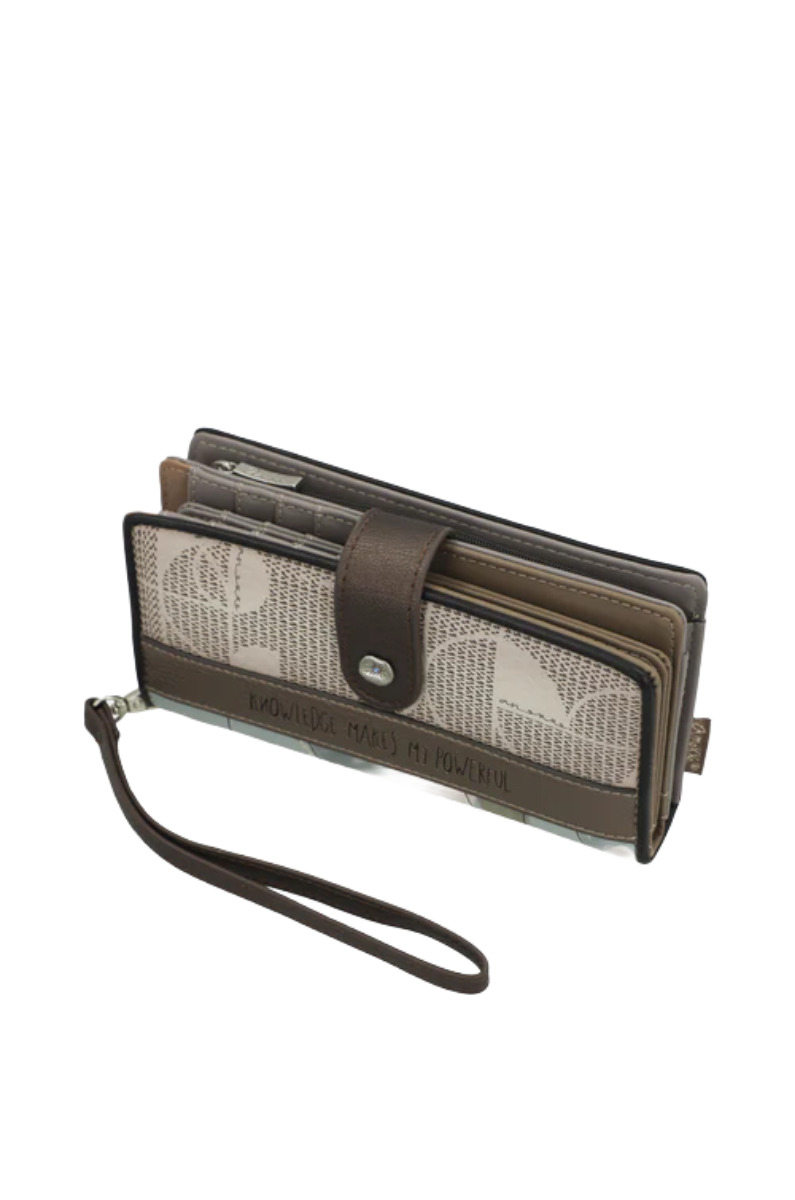 Imagine Portofel mediu RFID maro colecția Auralis 42819-901