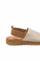 Imagine Sandale comode bej din piele naturală OTR2506