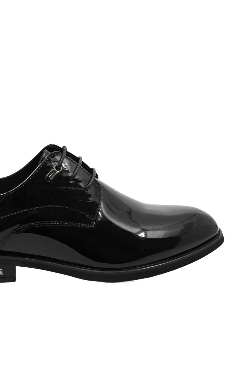 Imagine Pantofi bărbați ultra eleganți negri din lac OTR640001NL