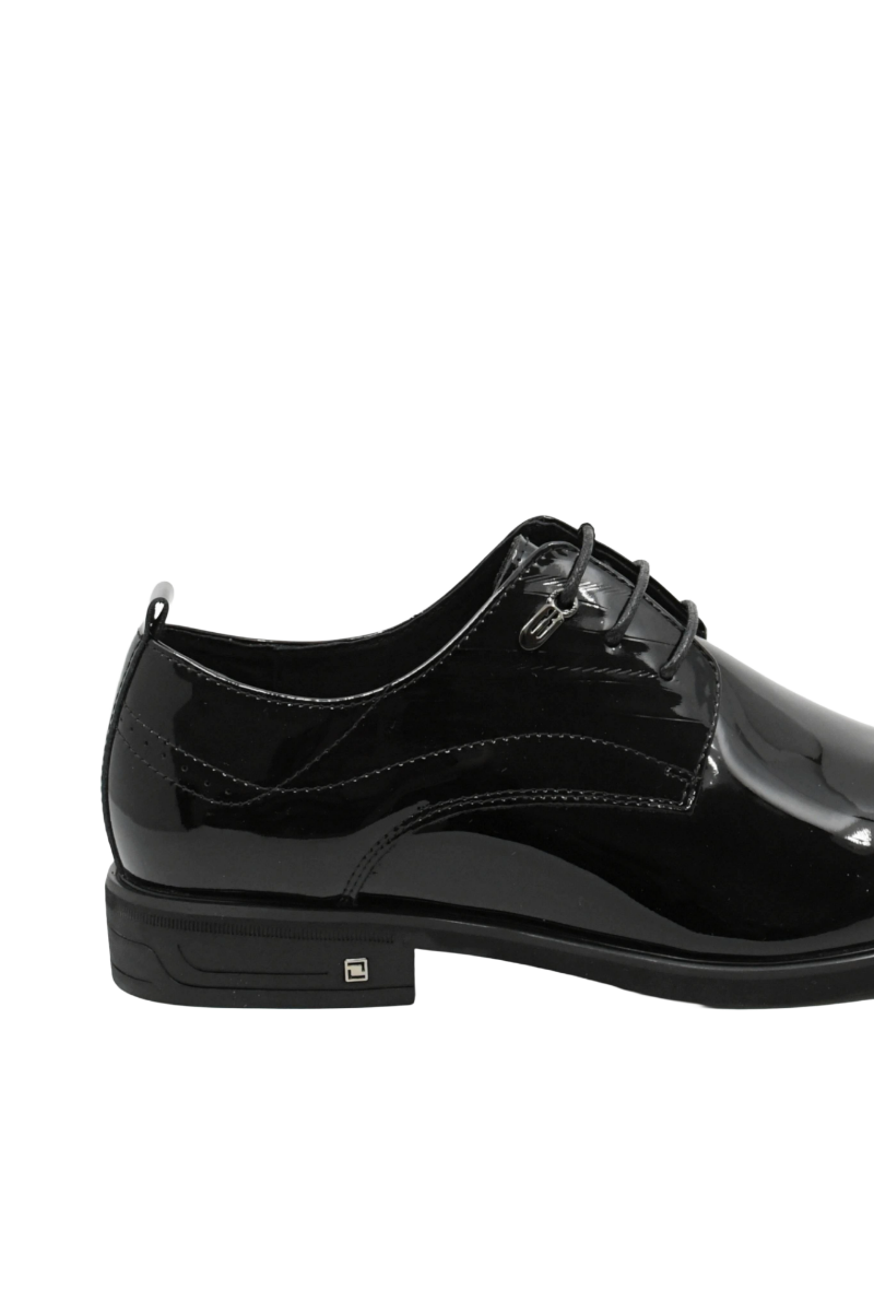Imagine Pantofi bărbați ultra eleganți negri din lac OTR640001NL