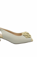 Imagine Sandale damă light green din piele naturală GOR50124